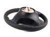 ES#53804 - 32342282020 -  M Leather Steering Wheel - With Multifunction Controls - Featuring black trim and tri-color M color stitching - Genuine BMW - BMW