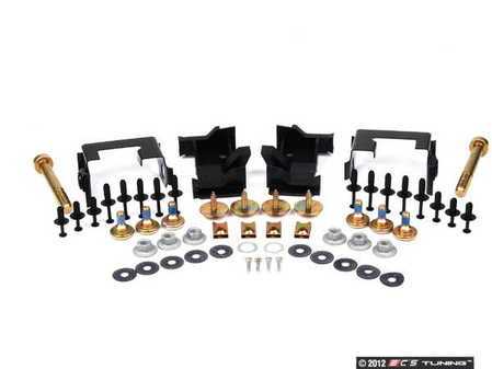 ES#75380 - 51119059108 - Front Bumper Hardware Kit  - (NO LONGER AVAILABLE) - All the hardware you need to install a USDM front bumper - Genuine BMW - 