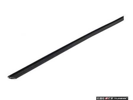 ES#90861 - 51221864289 - Outer Weather Strip - Rear Left - Located at the base of the rear door window - Genuine BMW - BMW