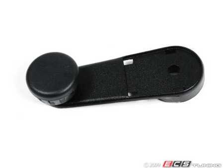 ES#93457 - 51321904507 - E30 Window Crank Lever - Black in color - Genuine BMW - BMW