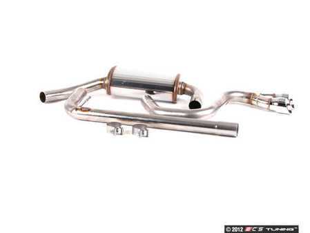 ES#1892693 - 16692 - Cat-Back Exhaust System - Quality 2.25" stainless steel with dual 3" polished stainless tips - Magnaflow - Volkswagen