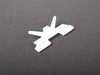 ES#95873 - 51367044616 - Clip - Priced Each - Used to attach the rear lower window molding - Genuine MINI - MINI