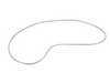 ES#25378 - 11611307766 - Intake Manifold Gasket - 262X2.4MM - Genuine BMW - BMW