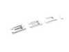 ES#79231 - 51147000494 - 330i Sedan Trunk Emblem - Includes adhesive backing for easy installation - Genuine BMW - BMW