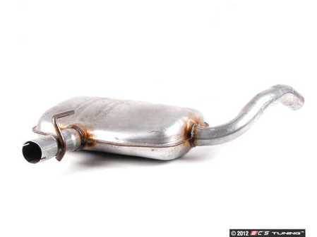 ES#6753 - VW11745 - Muffler - Center - Made to work with late single hanger design - Ansa - Volkswagen