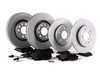 ES#2562100 - 8E0615301ADK3 - Front & Rear Brake Service Kit - Featuring Zimmermann rotors and ECS DD23 "Daily Driver" ceramic pads. - Assembled By ECS - Audi