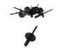 ES#196352 - 82160149311 - Mud flap set - (NO LONGER AVAILABLE) - Reduce the spray of road grime - Genuine BMW - 
