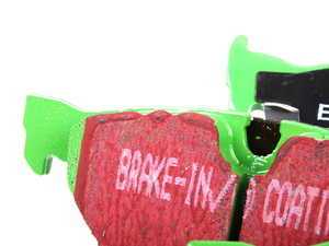 ES#519863 - DP21577 - Rear GreenStuff Performance Brake Pad Set - (NO LONGER AVAILABLE) - Designed as a mildly upgraded pad, great for an afternoon of sporty driving - EBC - 