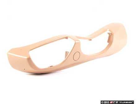 ES#143120 - 52108240059 - Beige Outer Seat Trim Cover - Left - Located on the outer edge of the seat - Genuine BMW - BMW