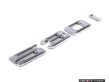 ES#79266 - 51147039786 - Trunk Emblem - 530i emblem for the trunk of your vehicle. Perfect for cars that have been rear painted or have damaged or missing badges. - Genuine BMW - BMW