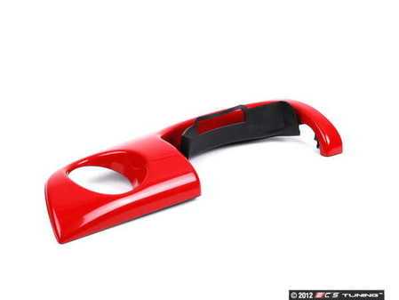 ES#240713 - 51459141862 - Driver'S Side Instrument Panel Cover - Chili Red - Right - Upgrade or replace your dash trim - Genuine MINI - MINI