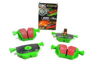 ES#517809 - DP21118 - Rear GreenStuff Performance Brake Pad Set - Designed as a mildly upgraded pad, great for an afternoon of sporty driving - EBC - BMW