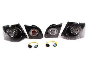 ES#2221043 - 1KD945093-096BKT - Blackout LED Tail Light Set - With ECS Wiring Harness - (NO LONGER AVAILABLE) - Blackout European LED Tail light set for your MKV Jetta - Hella - 