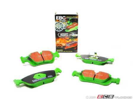 ES#517797 - dp2914 - GreenStuff Performance Brake Pads - Front - Same as DP21211 - EBC - BMW
