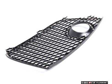 ES#436028 - 8E0071613041 - Fog Light Grille - Black - Left - (NO LONGER AVAILABLE) - Keep your exterior looking clean - Genuine Volkswagen Audi - 