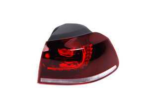ES#2550925 - 5K0945096Q - R20 LED Tinted Tail Light - Right Outer  - (NO LONGER AVAILABLE) - Golf R tinted tail light assembly - Genuine European Volkswagen Audi - 