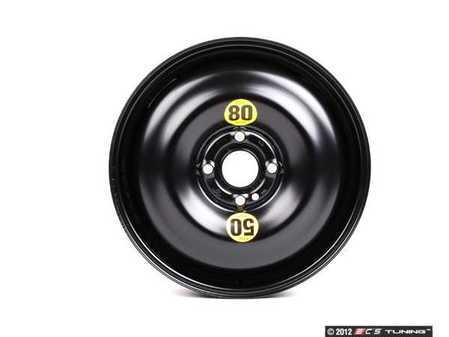 ES#64584 - 36111509164 - Emergency Steel Wheel - Spare - 15 x 3 1/2 ET:35 , Rim only for 115/70/15 tire size. - Genuine MINI - MINI