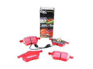 ES#517824 - DP3836C - RedStuff Performance Brake Pads - Round Sensor - High performance street pad, featuring Kevlar technology. - EBC - Audi Volkswagen