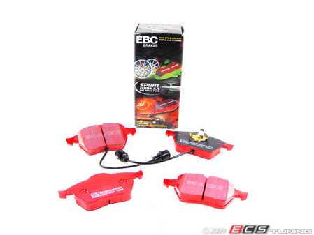 ES#517824 - DP3836C - RedStuff Performance Brake Pads - Round Sensor - High performance street pad, featuring Kevlar technology. - EBC - Audi Volkswagen