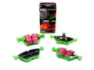 ES#517768 - DP21552 - Front GreenStuff Performance Brake Pad Set - Designed as a mildly upgraded pad, great for an afternoon of sporty driving. - EBC - BMW