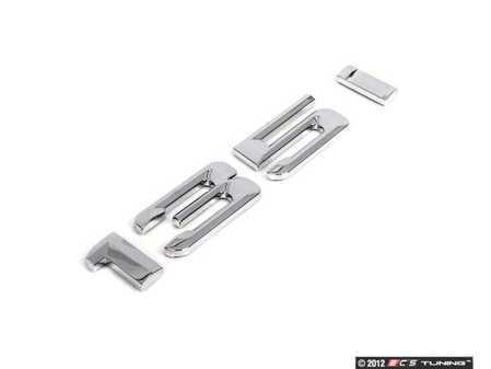 ES#79344 - 51147183159 - E82 135i Emblem - Stick on emblem, found on the trunk lid  - Genuine BMW - BMW