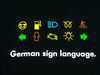 ES#517743 - 13842MD - "German Sign Language" Black T-Shirt - Medium - (NO LONGER AVAILABLE) - No talking necessary! They will know what you're thinking! - DriverGear - 