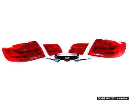 ES#2219773 - 92LRFKT3 - LCI Tail Light Retrofit Kit - Includes LED tail lights, trunk lights, FRM3 module, and wiring harness. - Genuine BMW - BMW
