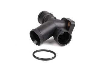 ES#2561370 - 074121132 - Coolant Hose Flange - Commonly broken plastic piece. - Meyle - Volkswagen