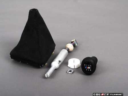 ES#46511 - 25110430358 - BMW Performance Short Shift Kit - (NO LONGER AVAILABLE) - Includes Alcantara Shift boot and weighted ///M shift knob - Genuine BMW - 