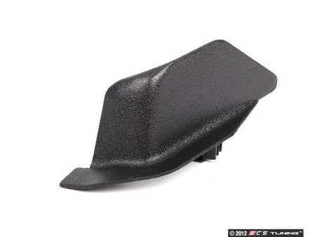 ES#308626 - 1J0823629D01C - Hinge Cover - Left - Driver's side cover for hood hinge - Satin Black - Genuine Volkswagen Audi - Volkswagen