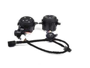 ES#1793954 - 22182136519116 - Steering Wheel Multi-Function Switch - Dull Black Color - For the operation of radio, telephone and other in-car electronics - Genuine Mercedes Benz - Mercedes Benz