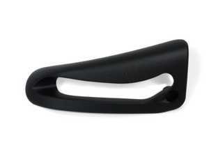 ES#113747 - 51438176284 - Right Seat Belt Outlet Cover - Black - On upper part of rear side panel trim - Genuine BMW - BMW