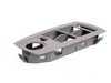 ES#98395 - 51413415802 - E83 X3 Window Switch Cover - Left - Grey. Used to cover the window switches - Genuine BMW - BMW