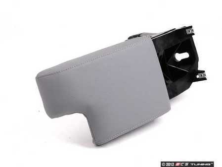 ES#87268 - 51168248531 - Front Armrest Assembly - Gray Montana Leather - Keep your interior looking like new - Genuine BMW - BMW