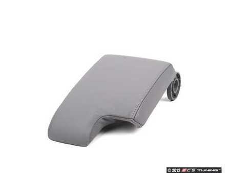 ES#87269 - 51168248532 - E46 Front Armrest Lid - Gray Montana Leather - Keep your interior looking like new. - Genuine BMW - BMW