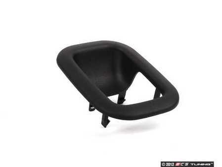 ES#145778 - 52201486666 - Rear Seat Latch Control Cover - Priced Each  - Located on the back of the rear seat - Genuine MINI - MINI