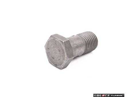 ES#437075 - 8E0422529 - Power Steering Banjo Bolt - Connects the pressure line to the power steering rack. M14x1.5 - Genuine Volkswagen Audi - Audi Volkswagen