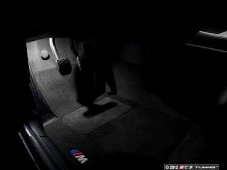 ES#2580334 - e86z4ftwllkt - LED Footwell Lighting Kit - Transform the lighting in your foot well with new LED bulbs from Ziza  - ZiZa - BMW