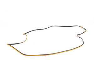 ES#1658999 - 1247771398 - Rear Window Seal - Between outside frame and glass - Genuine Mercedes Benz - Mercedes Benz