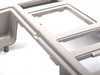 ES#115437 - 51447114063 - Headliner Insert - Hellgrau/Light Gray, covers the sunroof controls in the headliner - Genuine BMW - BMW