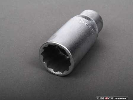 ES#1613107 - 001589650900 - Socket - Priced Each - 27mm - 12 Point - 1/2'' Drive - Genuine Mercedes Benz - Mercedes Benz