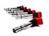 ES#3220408 - 06c905115mkt3 - Coil Pack - Set Of Six - Restore performance and clear trouble codes. - Delphi - Audi