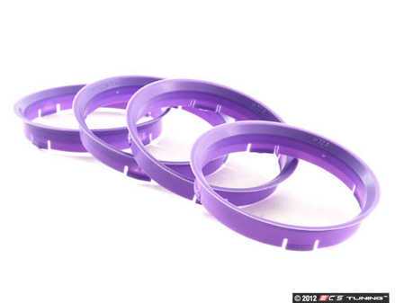 ES#1928282 - 747260 - 74.1-72.54 Hub Centric Ring - Set of Four - Plastic 74.1mm to 72.54mm hub centric rings for proper wheel fitment - ECS - BMW