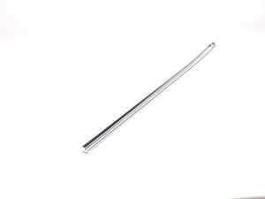 ES#438448 - 8E0853767A - Rear Outer Window Trim Strip - Left - Chrome trim strip that attaches to the rubber window slot seal - Genuine Volkswagen Audi - Audi