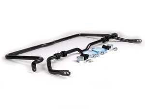ES#3536878 - 72312-2 -  Performance Front & Rear Sway Bar Kit - Includes front adjustable (25mm) and rear (25mm) non-adjustable sway bars with required bushings - H&R - Audi