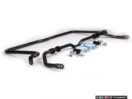 ES#3536878 - 72312-2 -  Performance Front & Rear Sway Bar Kit - Includes front adjustable (25mm) and rear (25mm) non-adjustable sway bars with required bushings - H&R - Audi