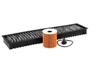 ES#1929944 - 88002167195 - Service Kit Inspection 1 - Oil Filter Kit , Drain Plug , and Carbon Microfilter - Genuine MINI - MINI