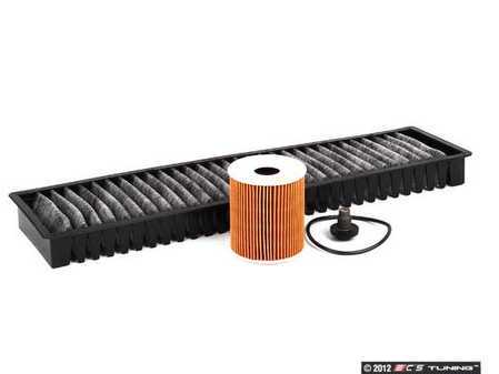 ES#1929944 - 88002167195 - Service Kit Inspection 1 - Oil Filter Kit , Drain Plug , and Carbon Microfilter - Genuine MINI - MINI