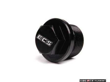 ES#2538104 - 000857ECS01A - Magnetic Drain/Fill Plug - Priced Each - Capture harmful particles to prevent wear. M22x1.5 - ECS - Audi Volkswagen Porsche