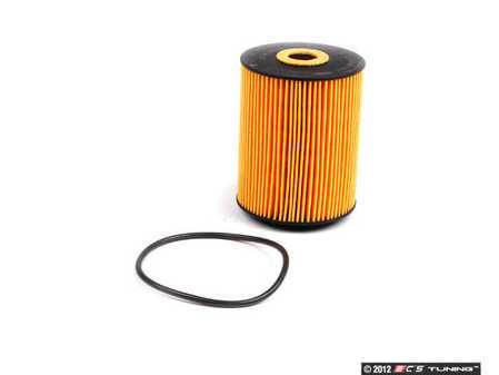 ES#1444735 - 95510756100 - Oil Filter - Priced Each - Oil filter cartridge with o-ring - Genuine Porsche - Porsche